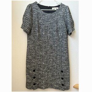 Women's Sz 10 LOFT - Chanel tweed style dress